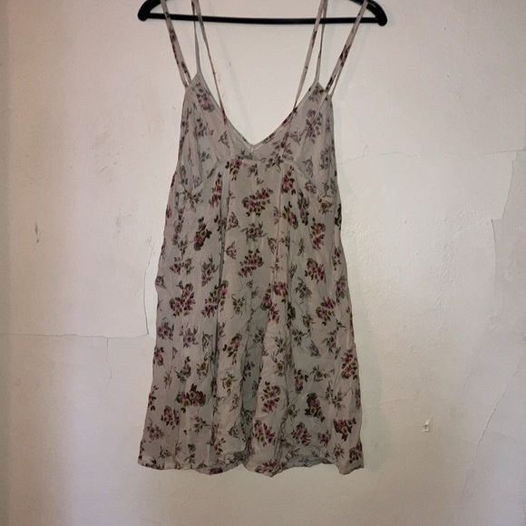 BRANDY MELVILLE SUMMER SUNDRESS SLIP DRESS EUC OSFA s/m FLORAL COVERUP - Picture 2 of 5